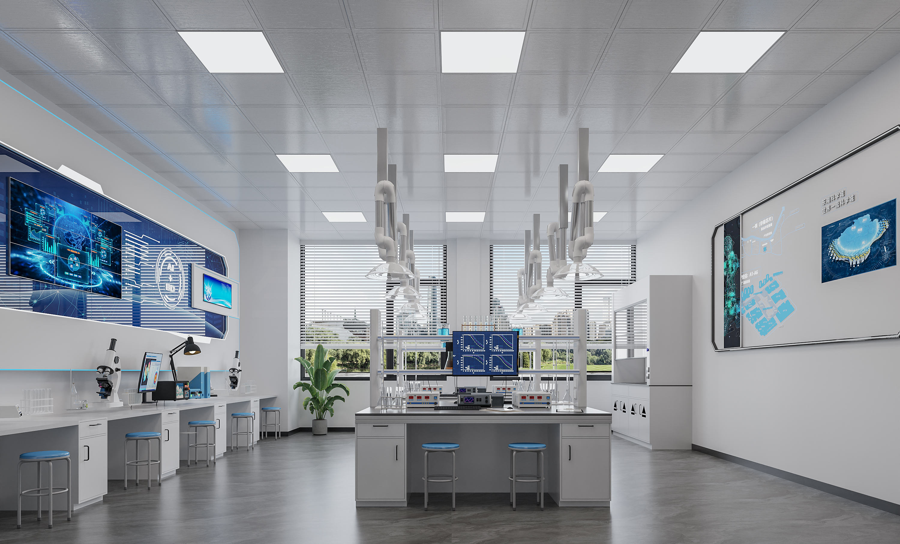 科研办公 一个现代简约的办公生活环境-4