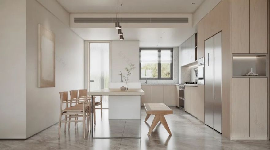 165㎡极简原木系素雅宁静的家丨中国长沙丨周笙笙建筑装饰设计-26