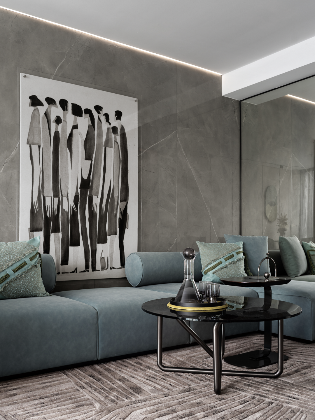 镜中树,水中月 · 63·2㎡绿色城市住宅设计丨中国深圳丨佰思创意设计-6