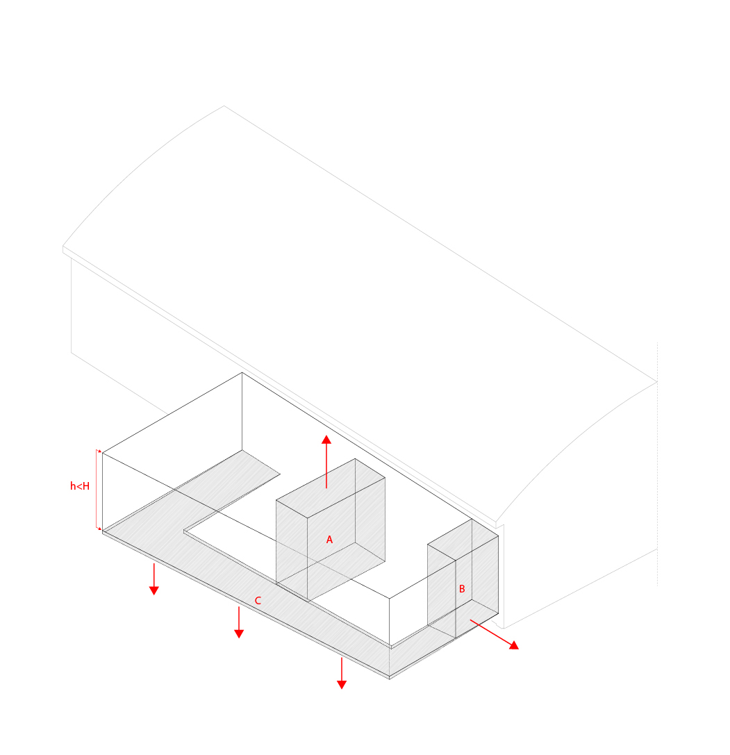 玻璃之屋 · 木质壁炉展示空间的扩建与创新-32