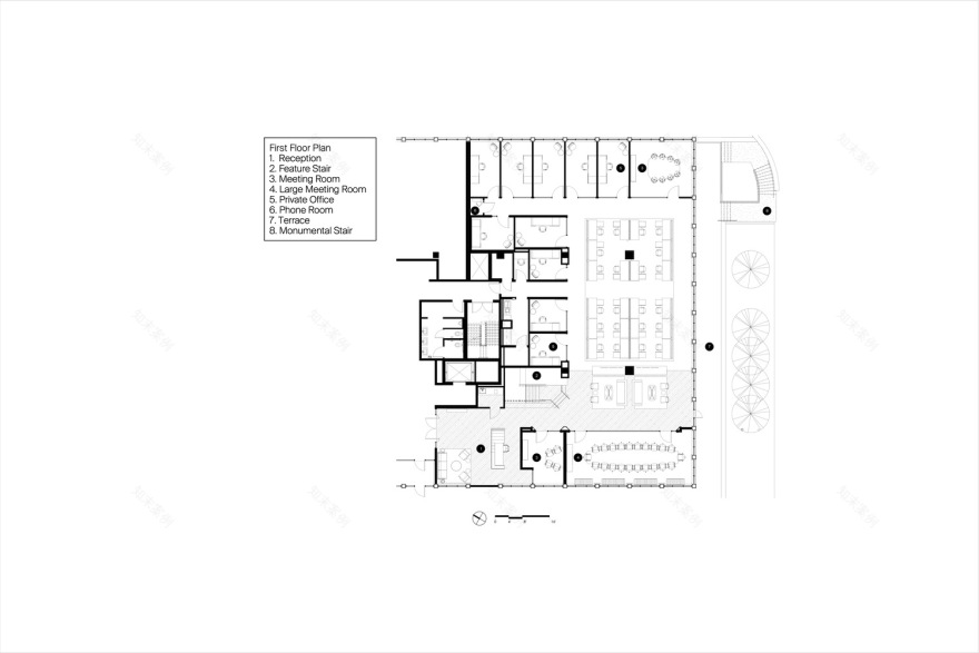 美国 UTA 娱乐公司时尚办公空间丨美国纳什维尔丨HASTINGS Architecture-48