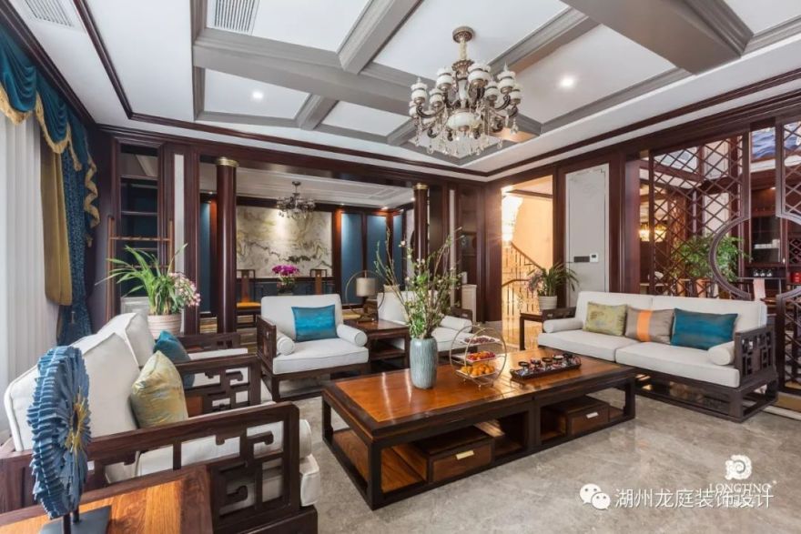 红树湾新中式家居设计,打造优雅灵动空间-54