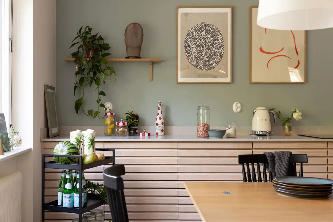 打造实用美观的客厅入口 | 瑞典家庭公寓设计-5