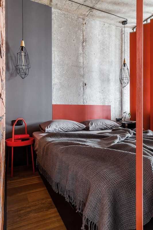 Квартира-студия в стиле лофт - 6 проектов, Фото интерьеров-85