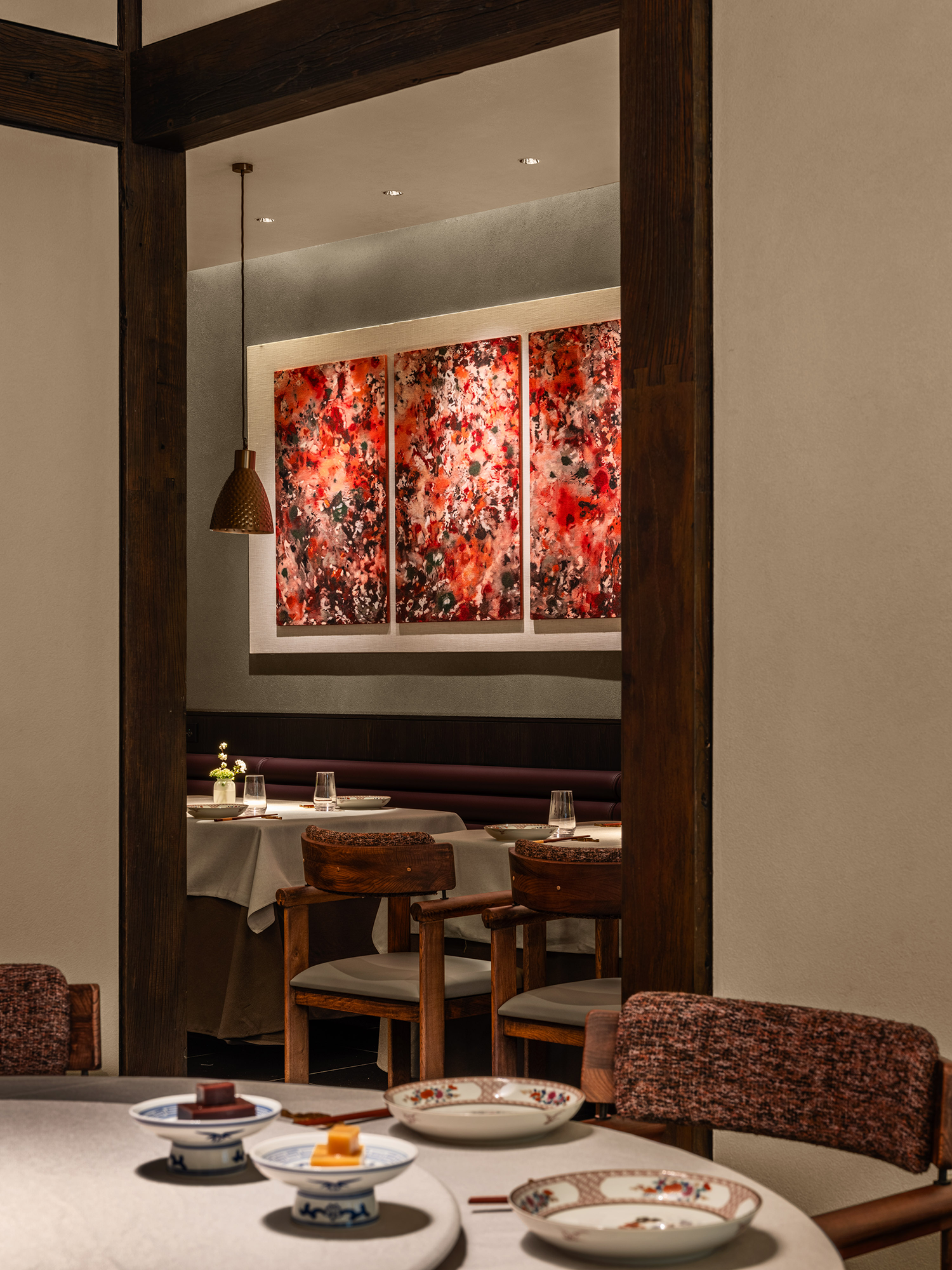 四季民福新加坡首店丨屋里门外设计-42