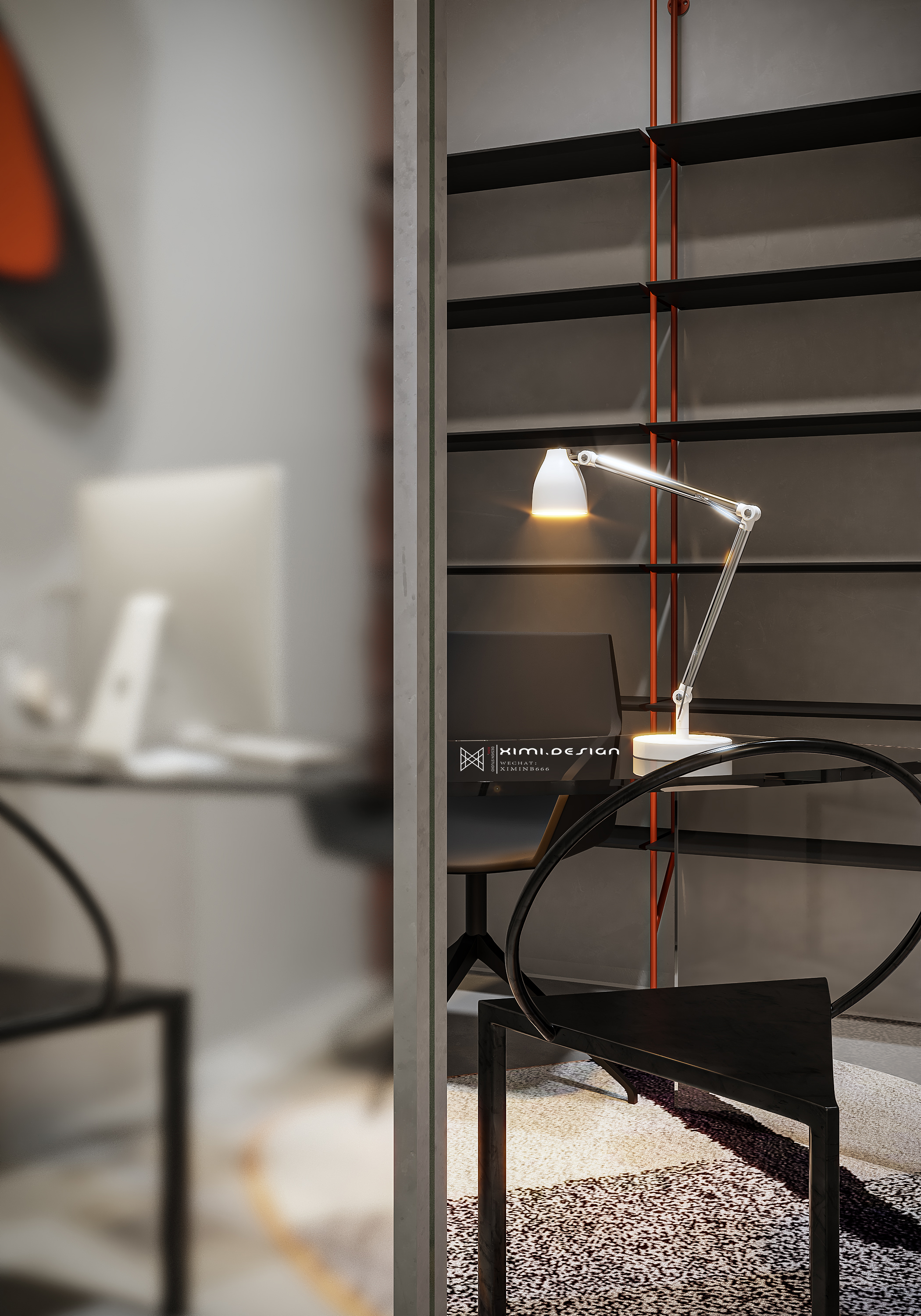 正在学堂办公空间设计丨XIMI DESIGN 出品-35