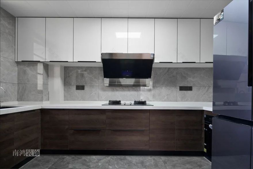 三堡南苑 126㎡现代风格家居设计丨浙江南鸿装饰-36