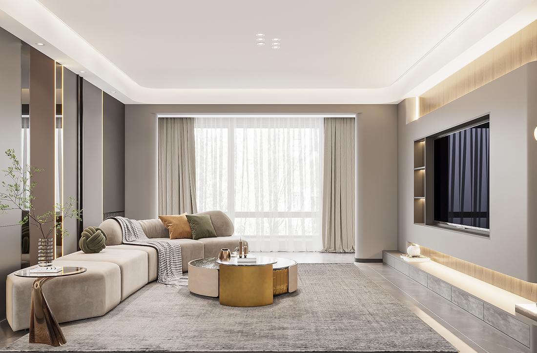 现代轻奢美学空间设计-3