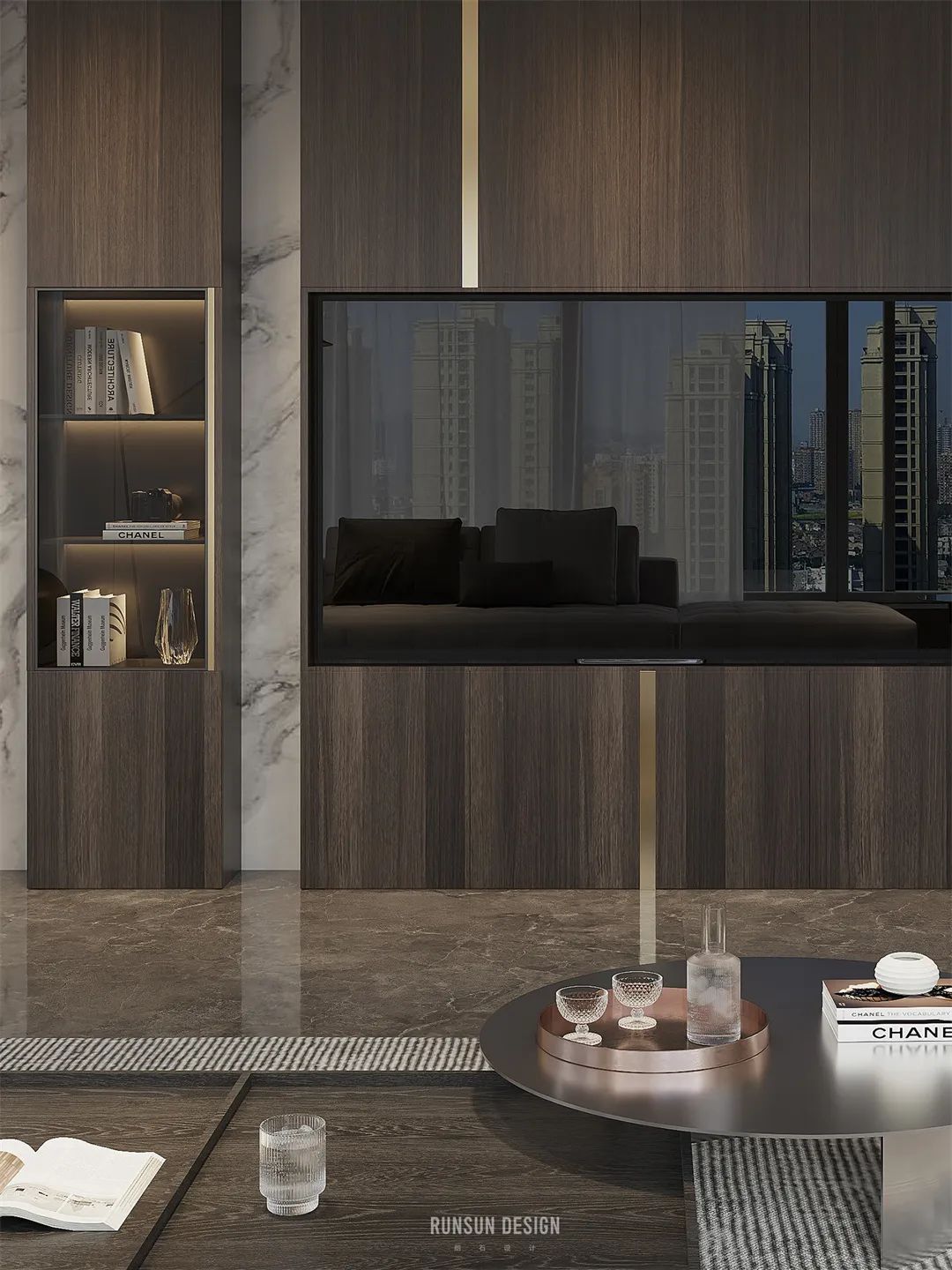 萨维利亚诺的融合之美 · 意法风格私家住宅设计丨中国温州丨朗石设计-27