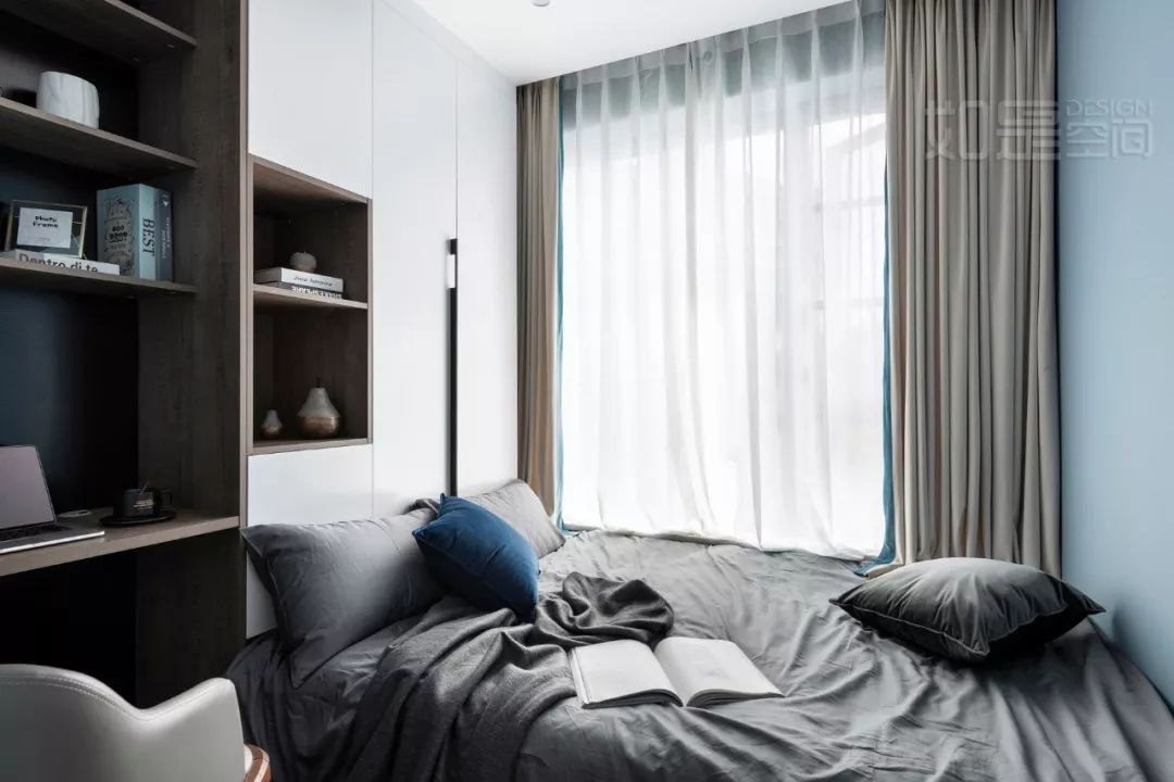 80 平现代简约小户型,定制设计实现空间最大化-46