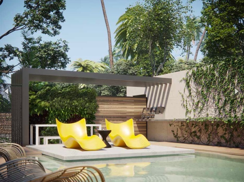 棕榈湾住宅的优雅蜕变-7