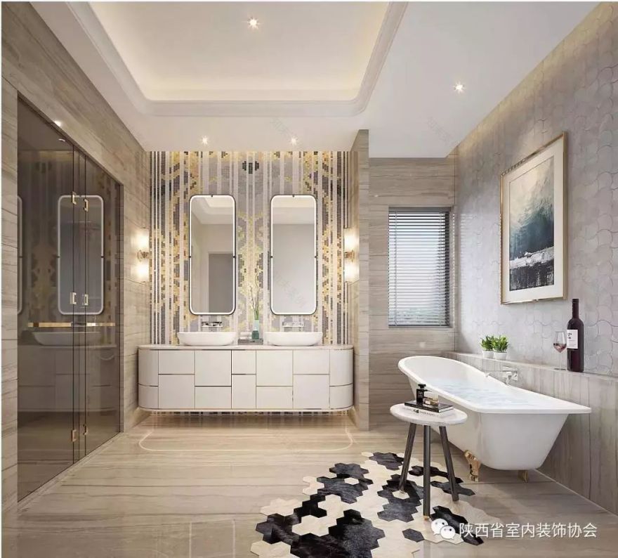 《赛高悦府》 | 现代轻奢黑白空间,低调奢华的设计典范-21