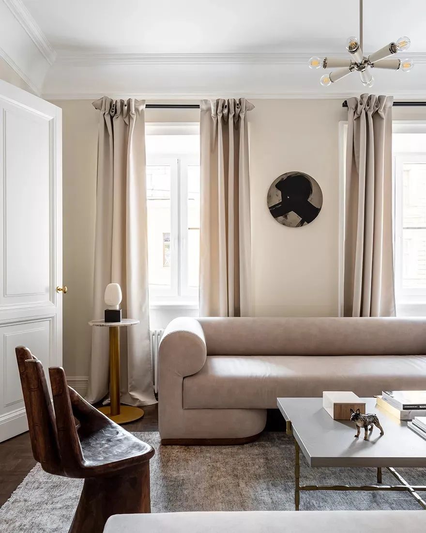 巴黎风 60㎡小宅丨法国巴黎丨Evgenia Evinzon-12