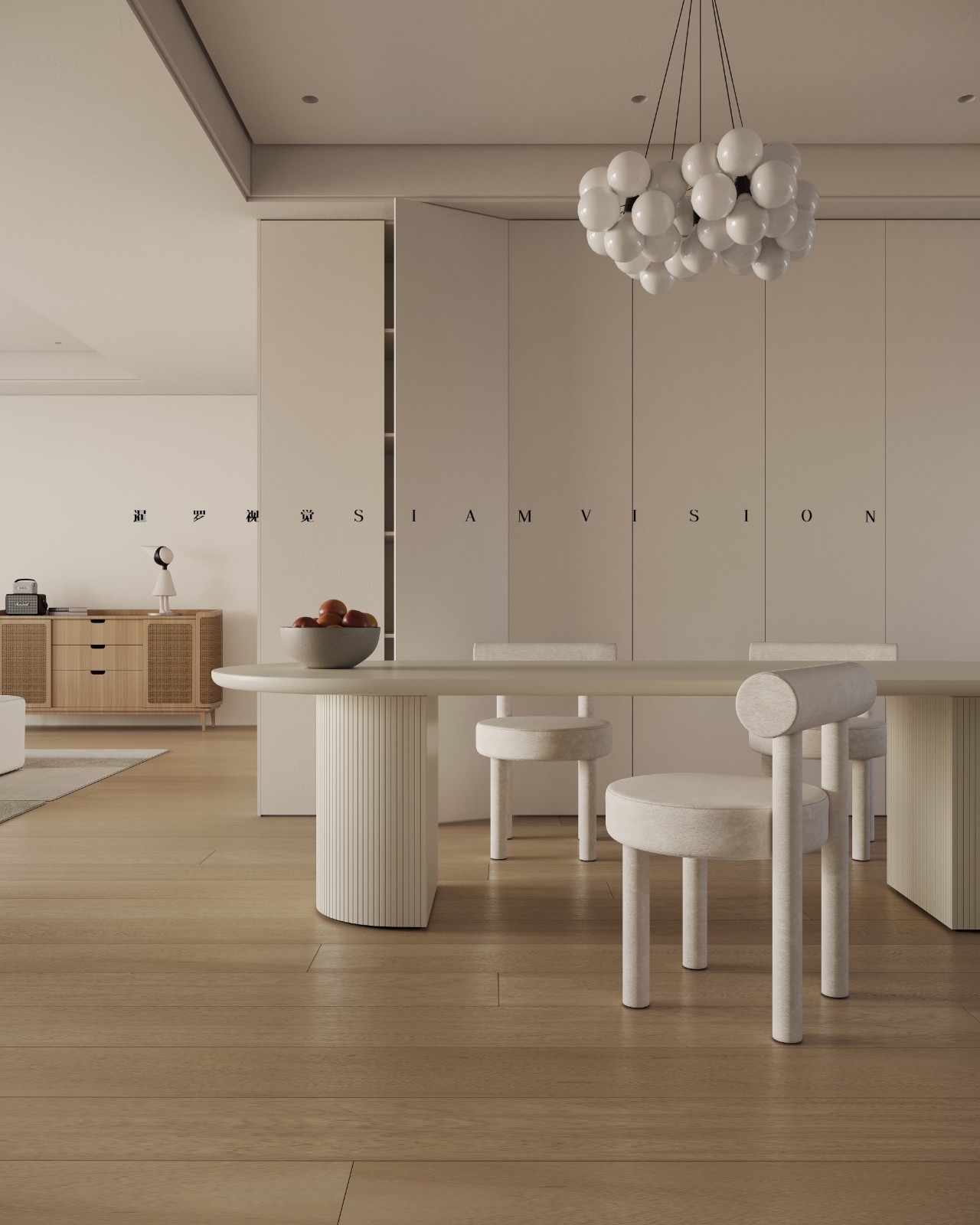 克莱因蓝与奶油色的碰撞-10