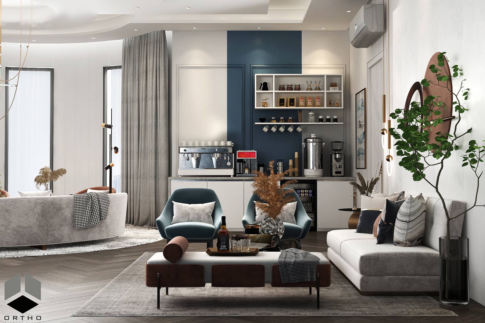 SF 接待处设计丨ORTHO DESIGNS STUDIO-11