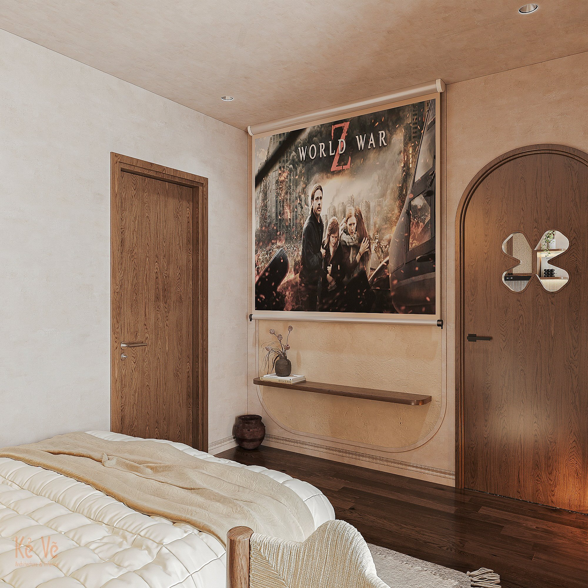 LandmarkOnsen  Ms Giang 公寓室内设计丨越南河内丨Kẻ Vẽ interior-20