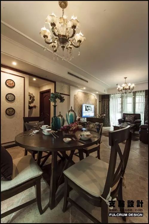 秋意浓美式宅，支点设计温馨呈现-35