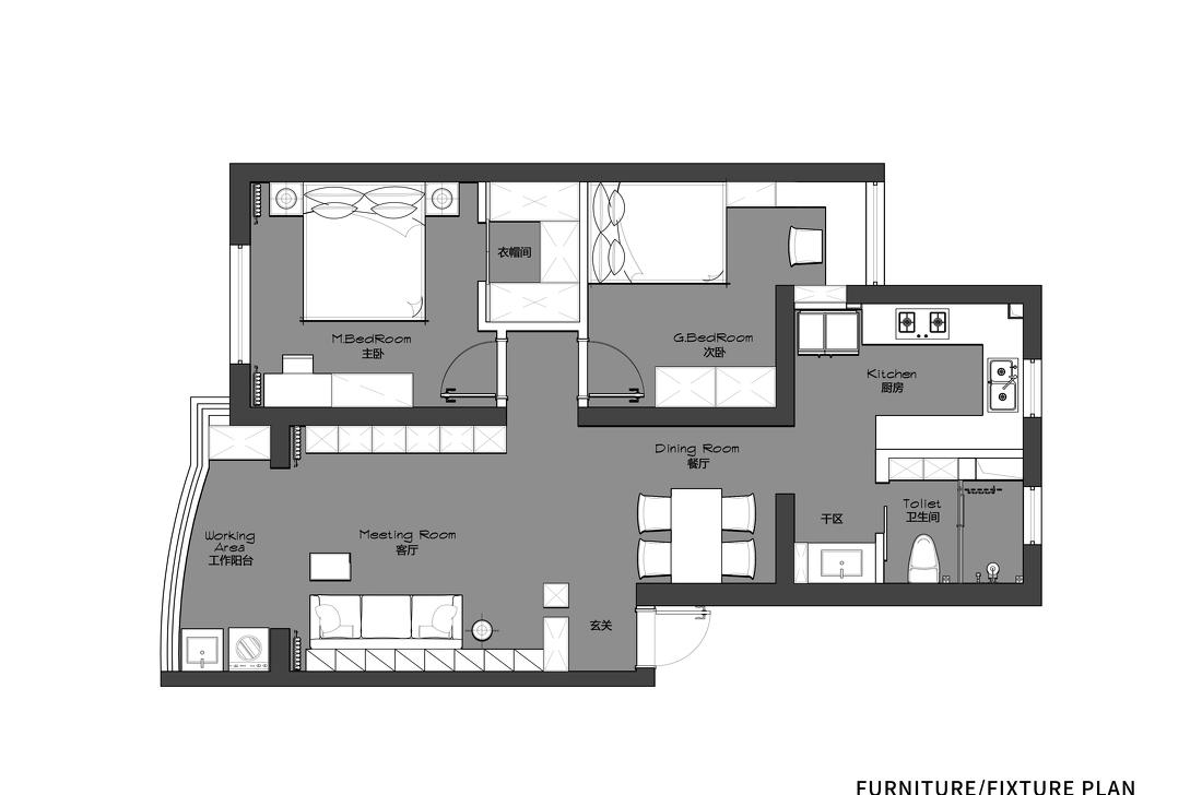 老公房变身时尚亲子空间丨零末空间设计-3