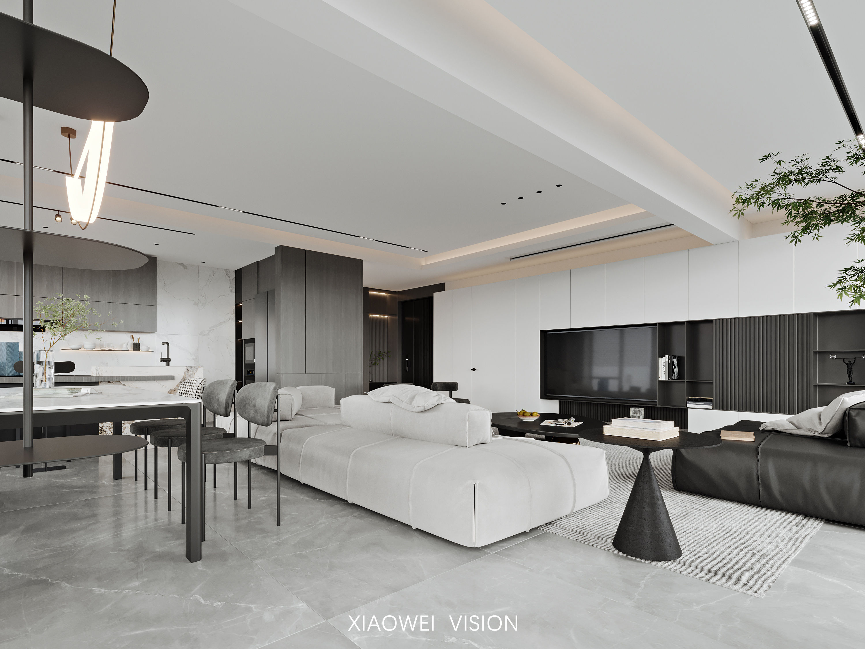 现代平层设计-45