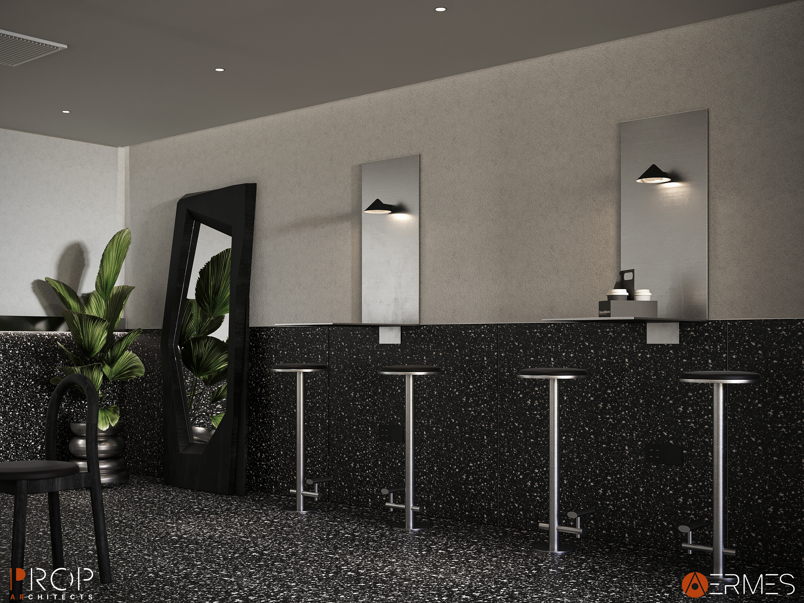 豆浪咖啡馆丨沙特阿拉伯丨PROP & AERMES ARCHITECTS-15