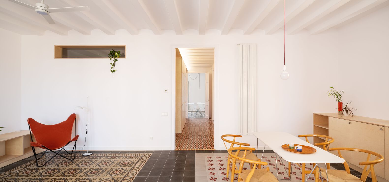 巴塞罗那 Sants 公寓丨西班牙巴塞罗那丨Parramon + Tahull Arquitectes-31