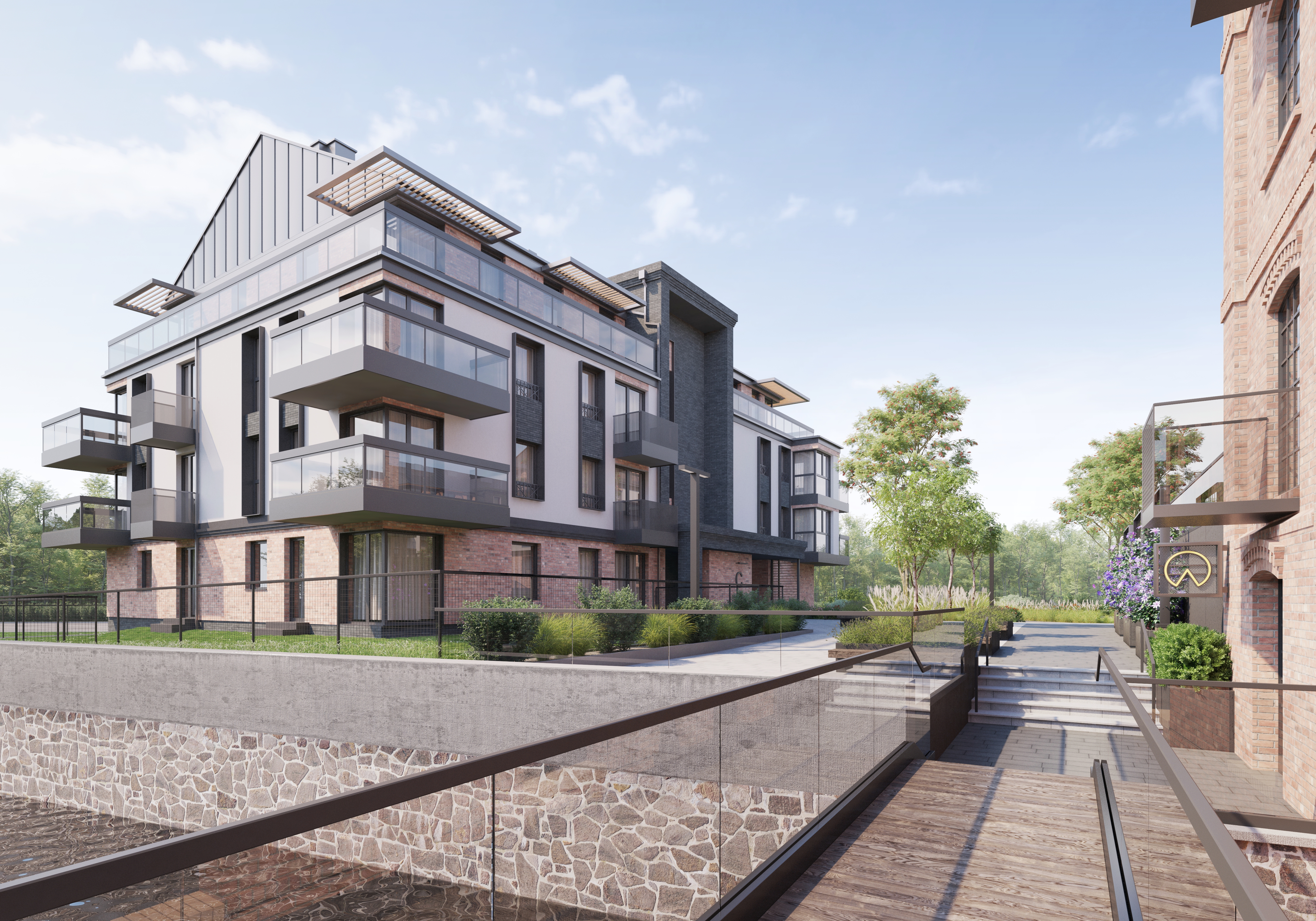 “Skarszewski Młyn”住宅地产建筑可视化项目丨波兰-15