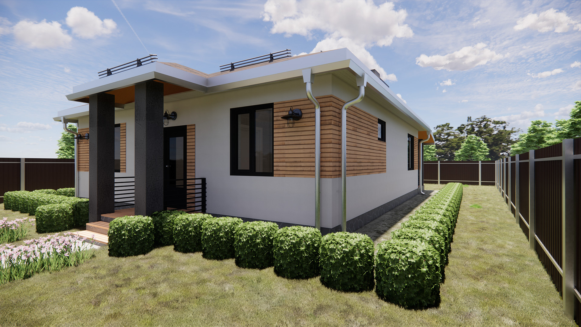 93平方米单一层天然气块房屋项目-2