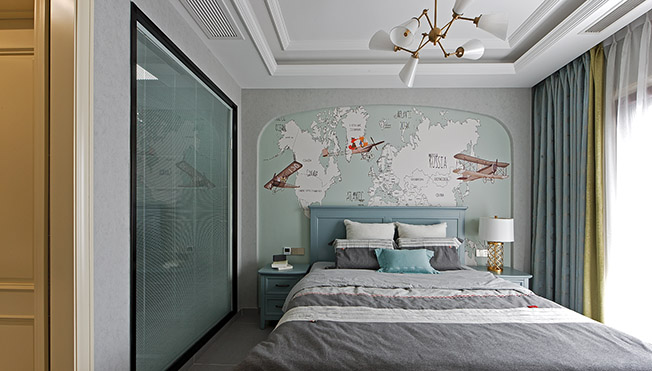 杨宏州打造 270㎡现代美式别墅-24