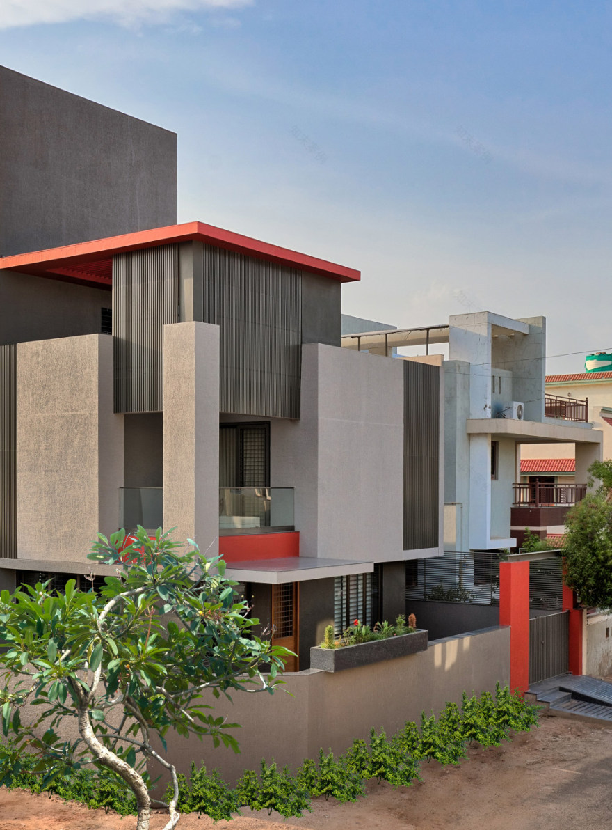 印度奢华住宅“红屋”-21