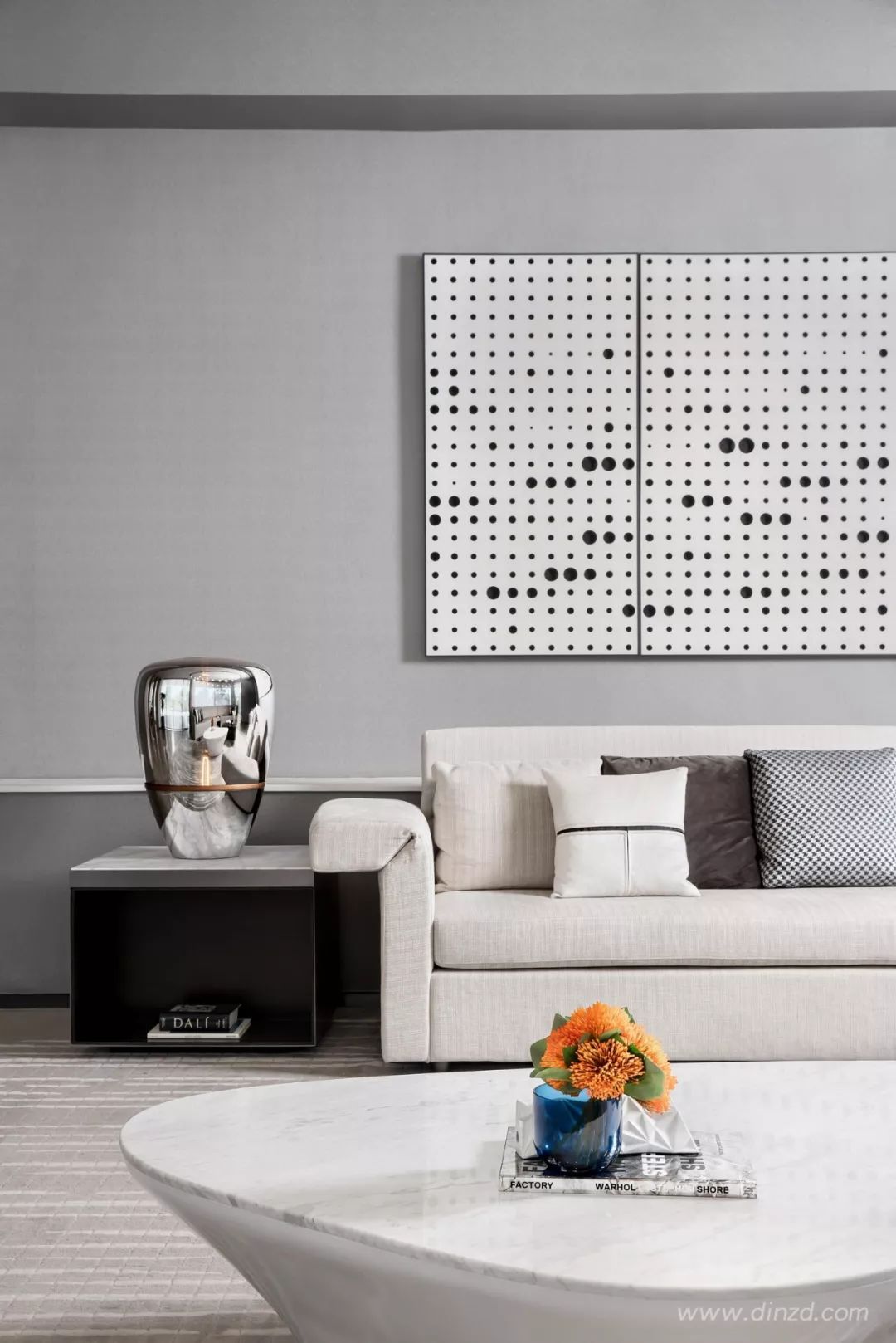 杭州世茂智慧之门产品体验中心——优雅新生,融于艺境-35