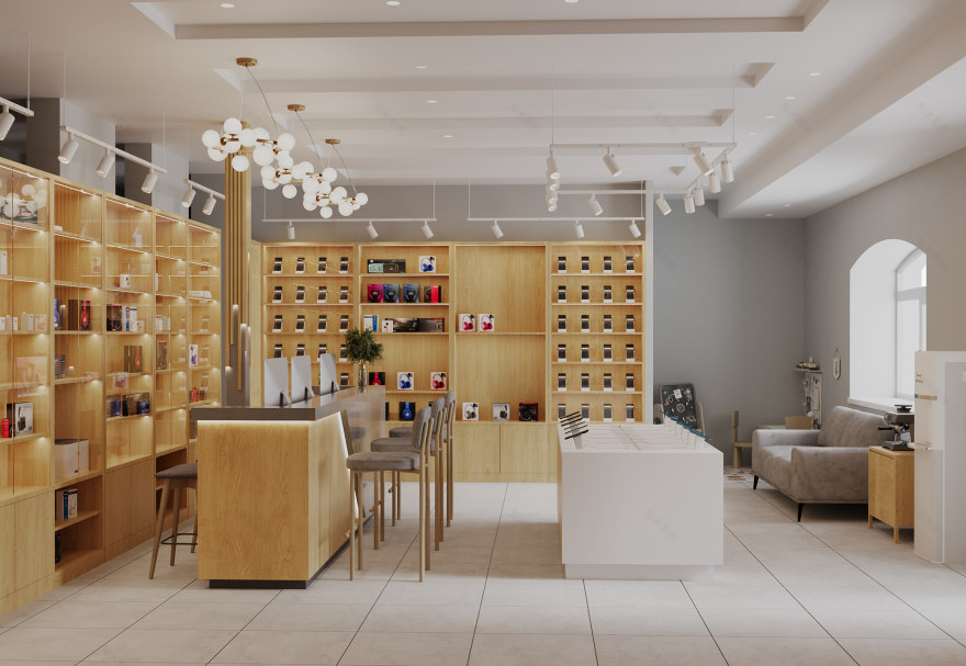 手机店室内设计项目丨未明确提及,文本作者参与设计-7