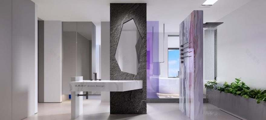 梦之矩阵 · 海景大平层空间设计-14