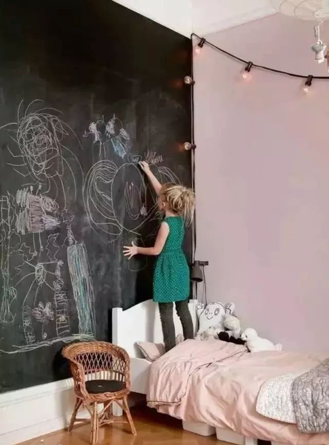 打造孩子的创意空间 | 黑板墙设计方案-18