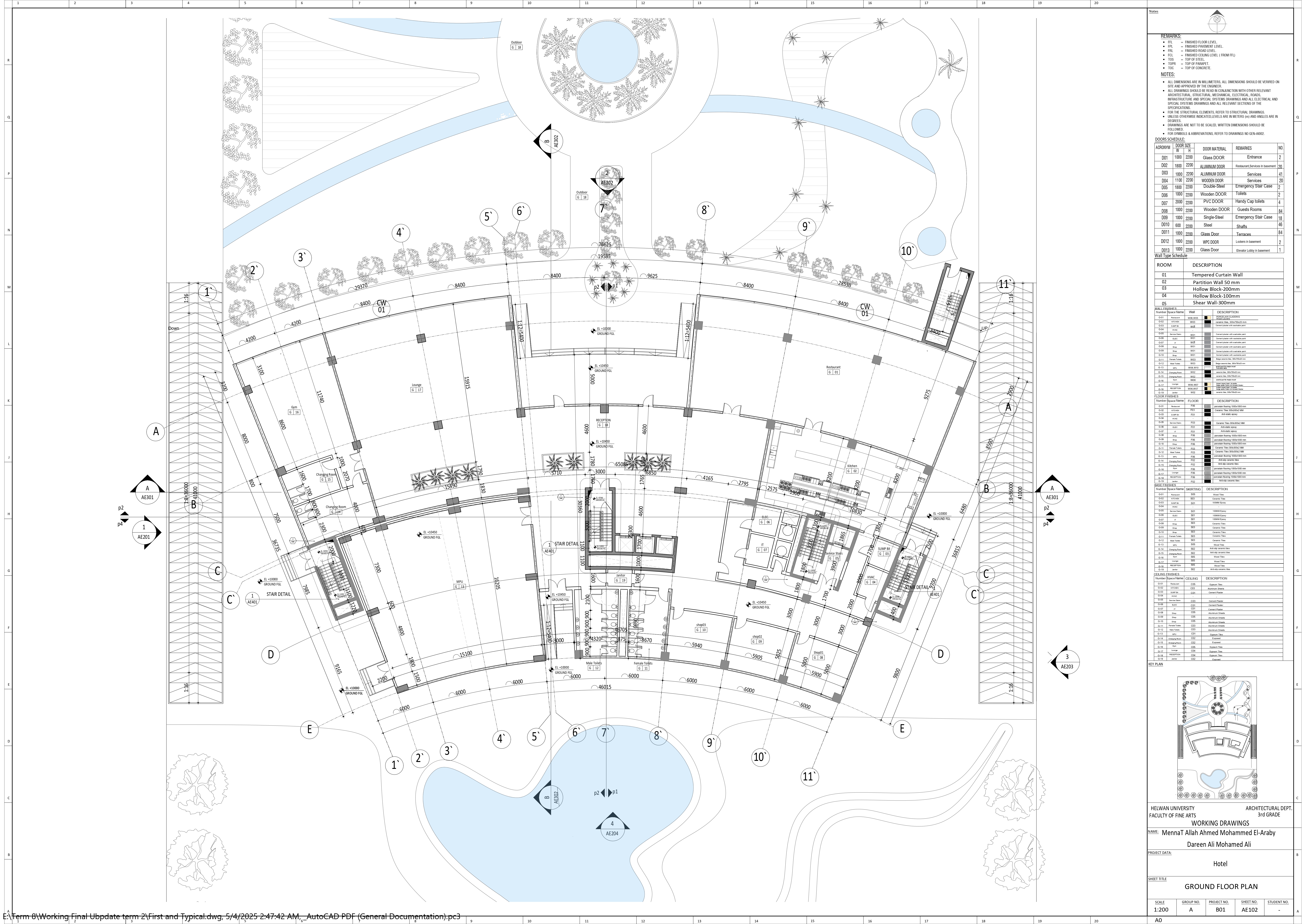 Working Drawing (Three Star Hotel)-19