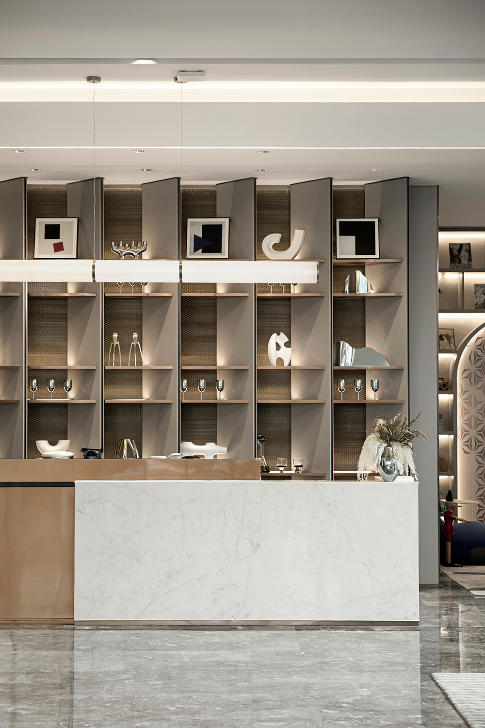 华鸿·招商雍景府售楼处丨中国宁波丨杭州美致家居设计有限公司-24