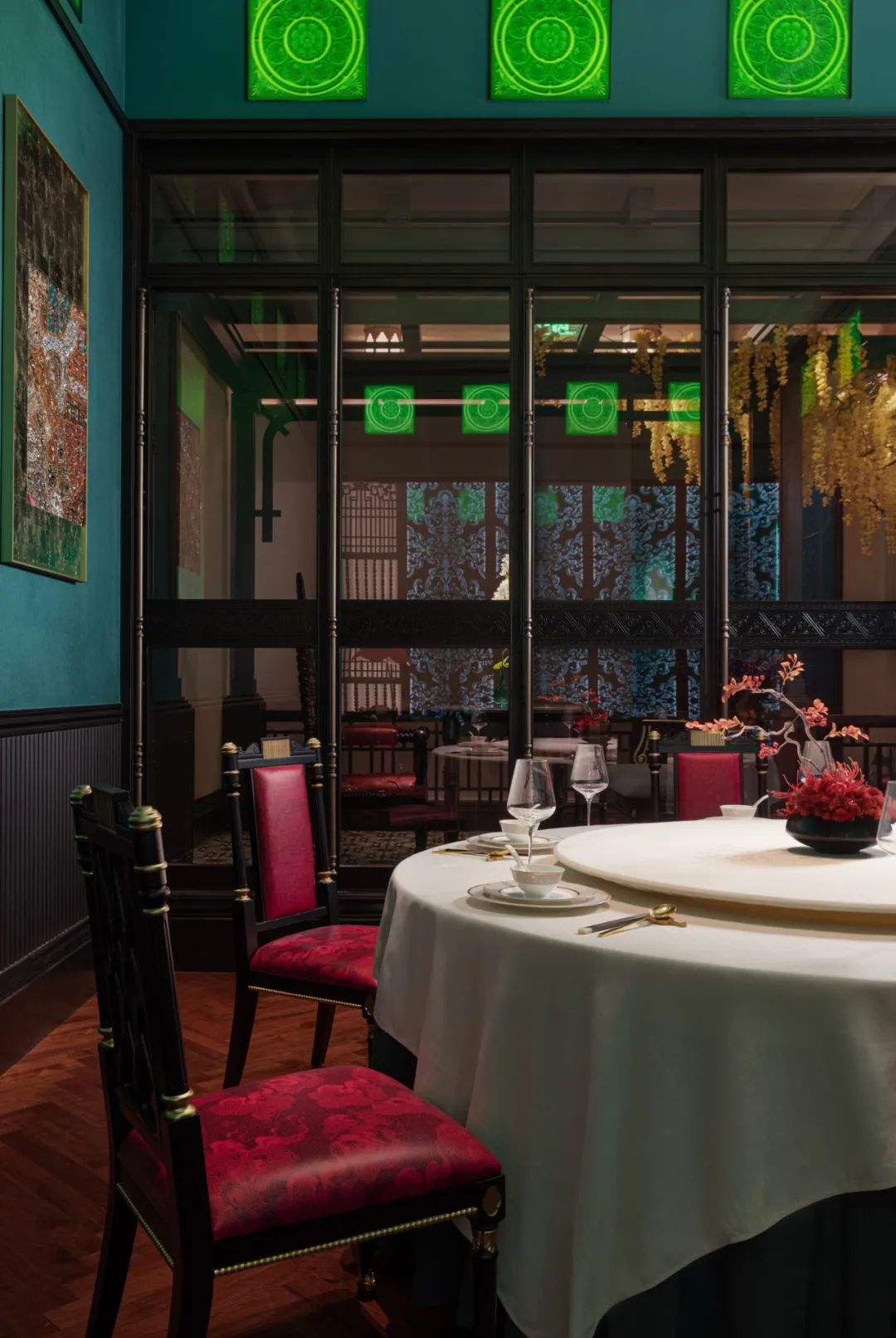 北京金链花餐厅丨中国北京丨意关联设计团队-78