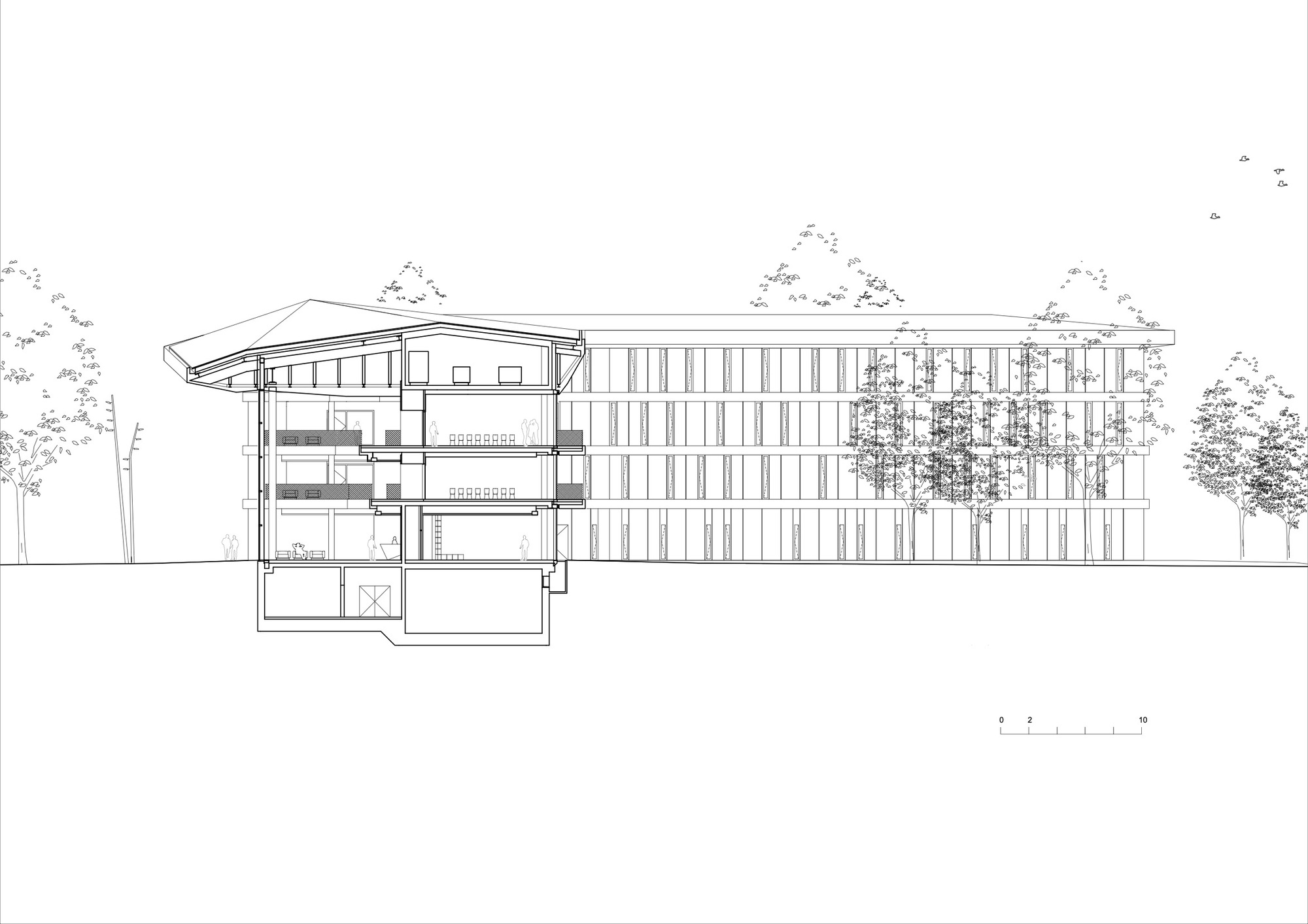 德国足球协会校园丨德国法兰克福丨kadawittfeldarchitektur-32