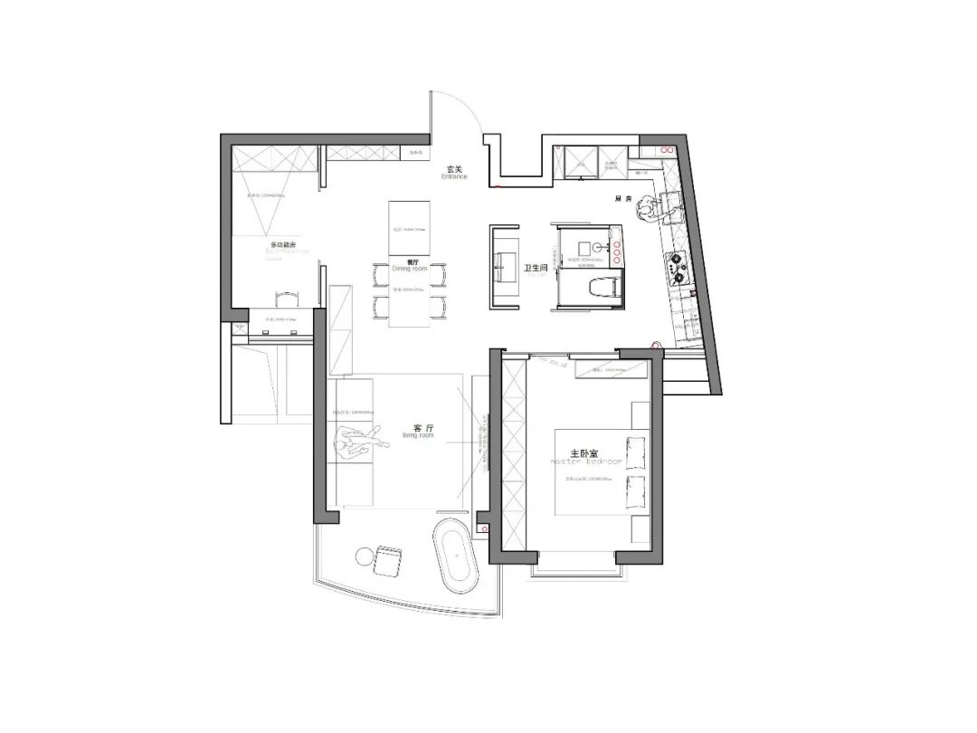 新作 · 躺在浴缸里,俯瞰整个南京路丨中国南京丨FF设计-58