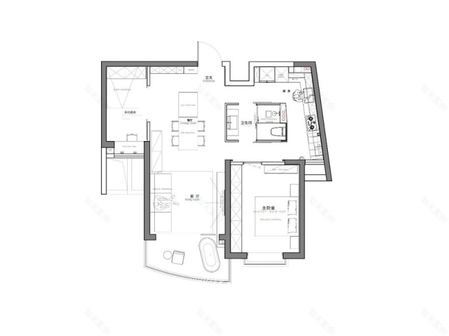 新作 · 躺在浴缸里,俯瞰整个南京路丨中国南京丨FF设计-58