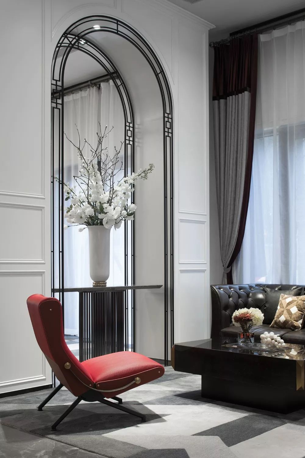 贵阳东原·朗阅售楼处 | 英伦风与现代摩登的完美融合-13