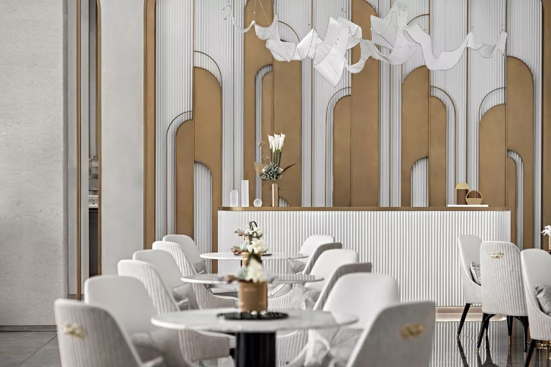 成都中海•万锦熙岸售楼部 | 云淡风轻的优雅空间-26