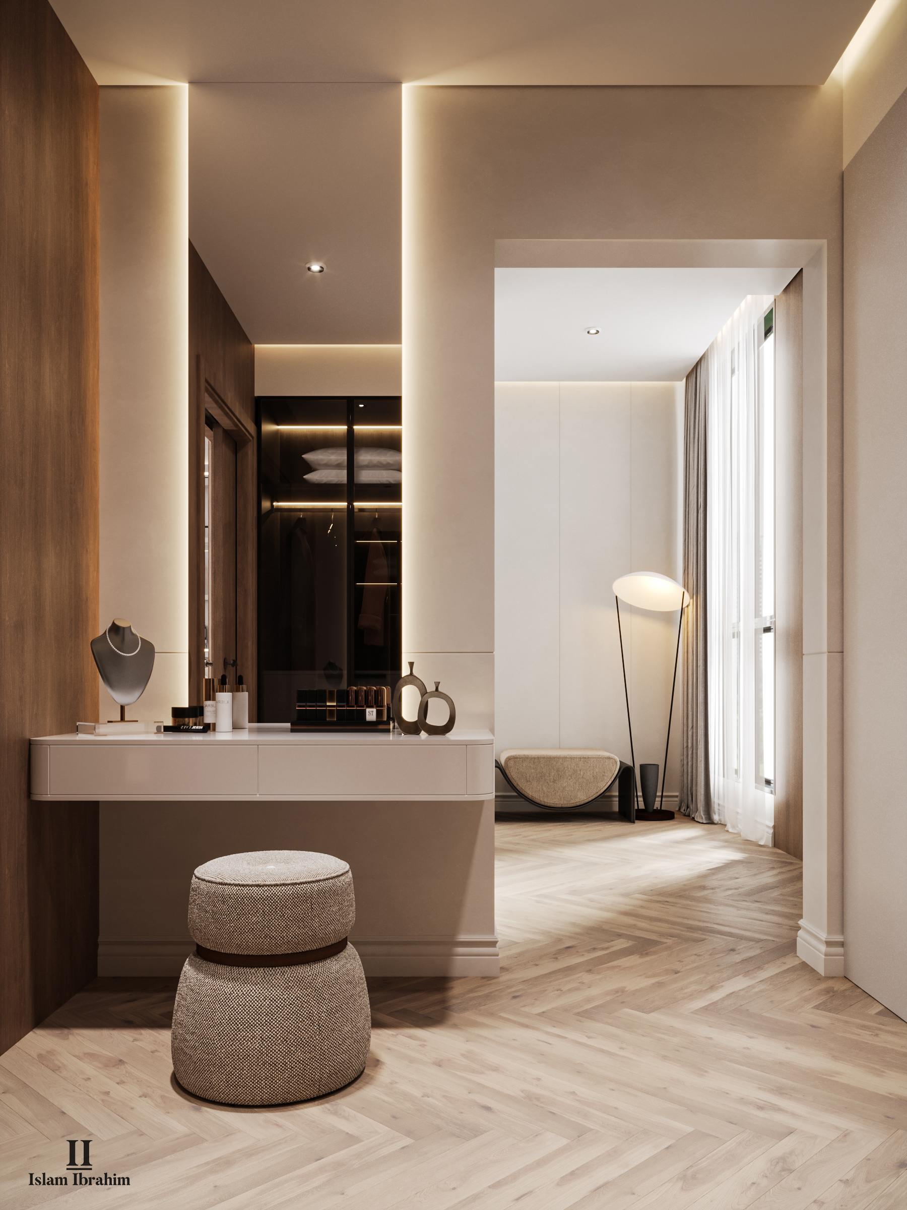 MASTER BEDROOM 室内设计丨ISLAM IBRAHIM-15