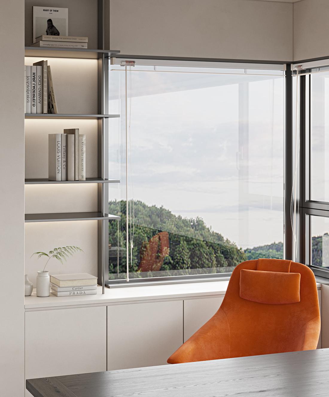 现代简约风尚地下室设计-75