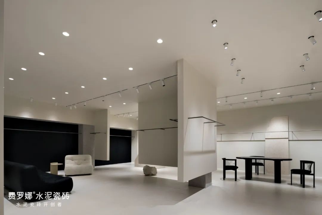 【砼·微水泥 U0案例】服装展厅，展现静谧的力量-23
