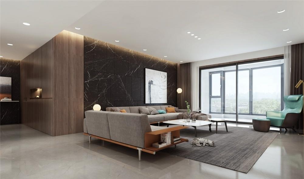 
上海公馆260㎡现代简约 -0