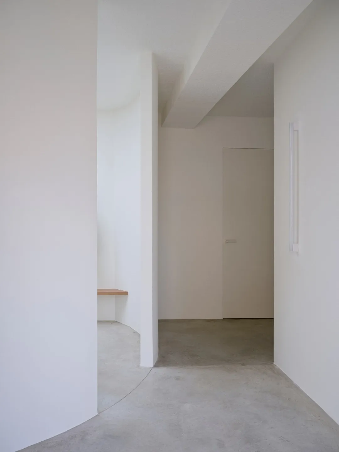 195㎡纯白几何，用日光雕刻生活的诗意-23