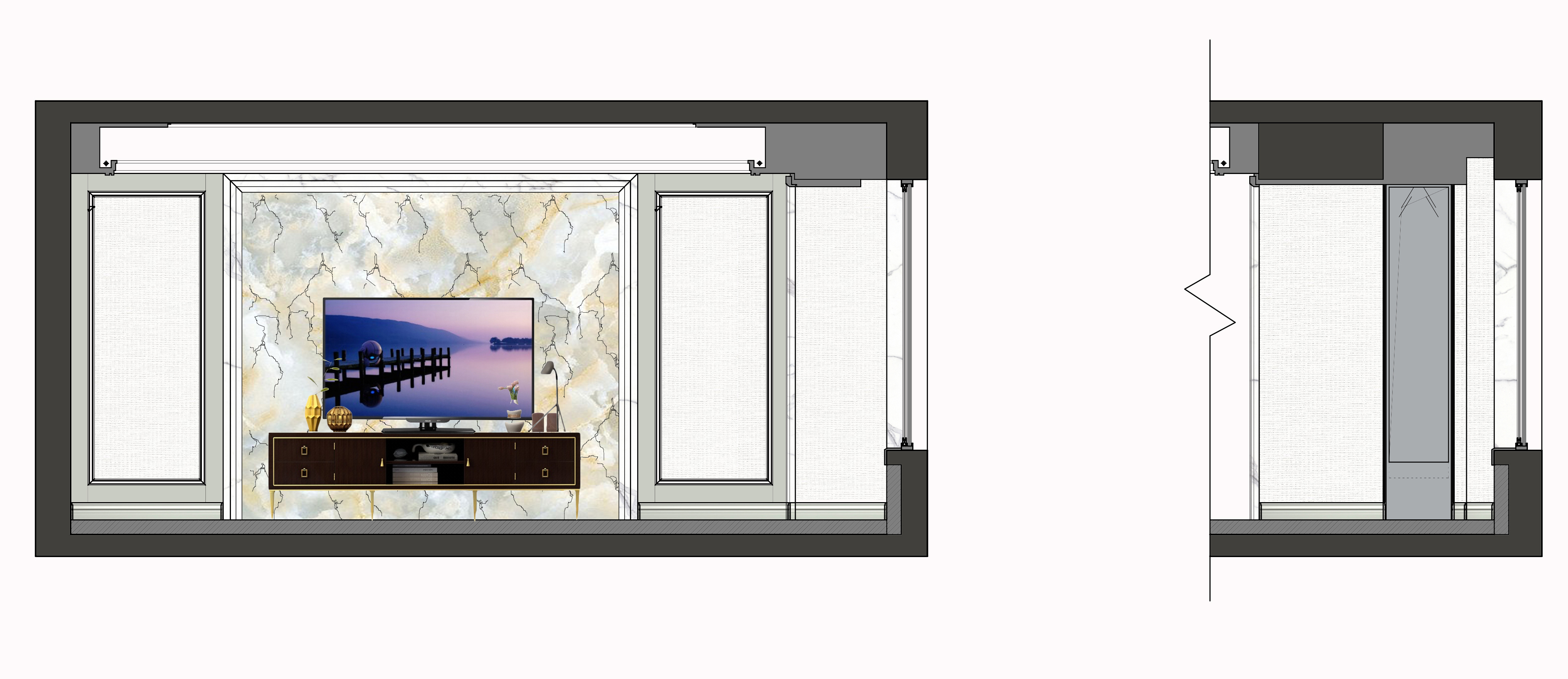 杭州江景房全案设计 | 动静分区，观景休闲的生活方式-31