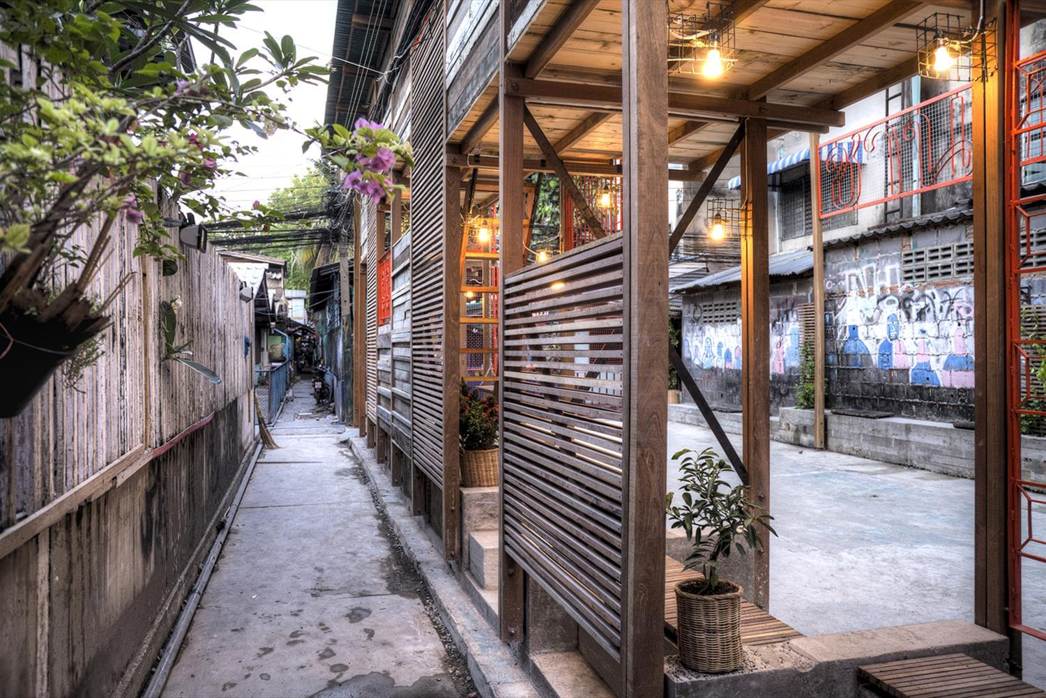 泰国 Klong Toey 社区灯笼 | 创新木质结构打造休闲空间-4