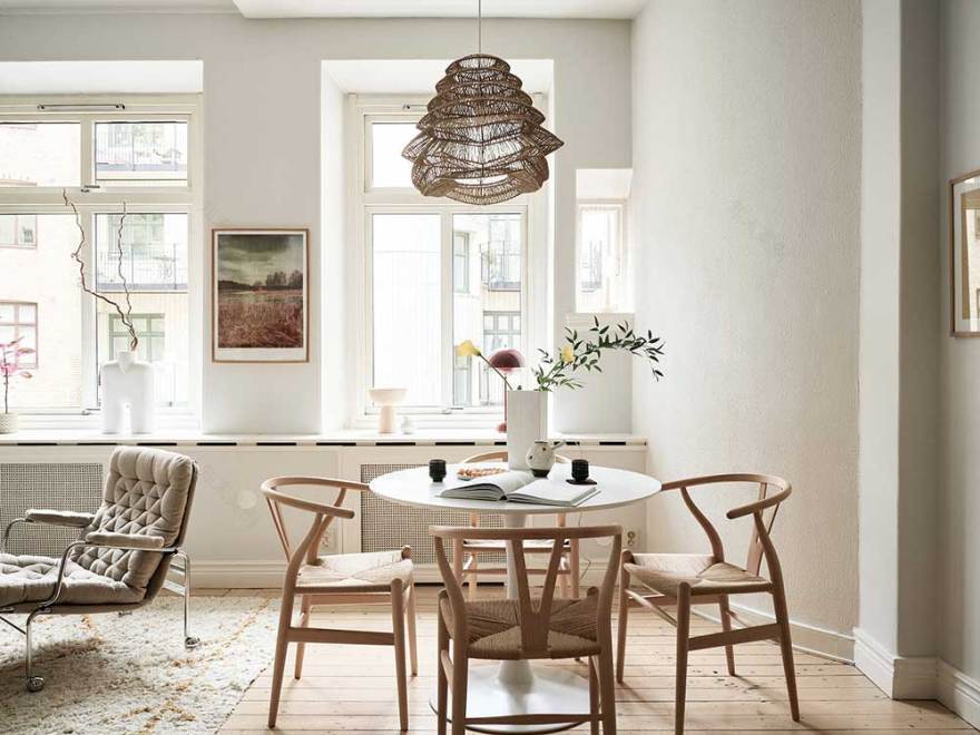 瑞典清新简约一居设计,自然光影打造轻盈空气美居-7