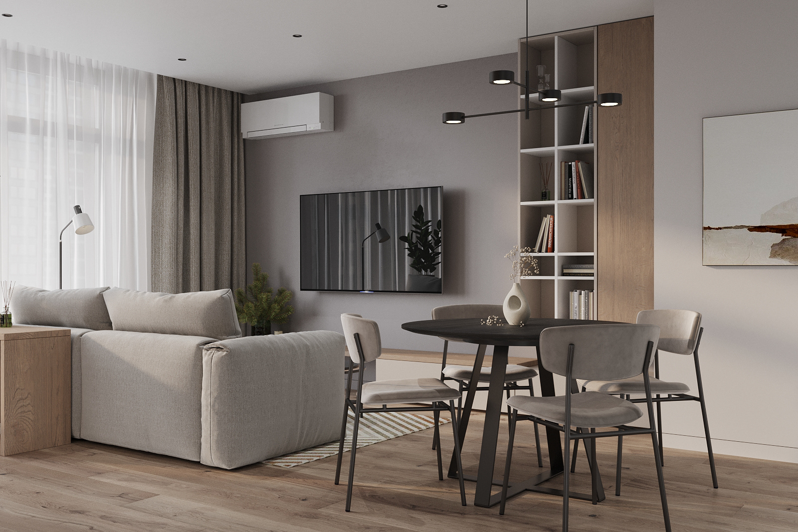 原木与高级灰 书写超美住宅！-3